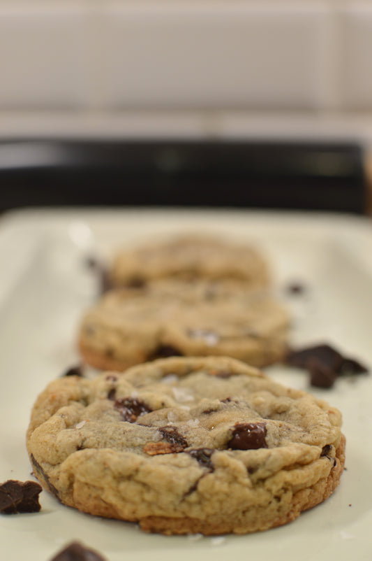 Brown Butter Chocolate Chip Cookies *Gluten Sensitive* (1 Dozen)