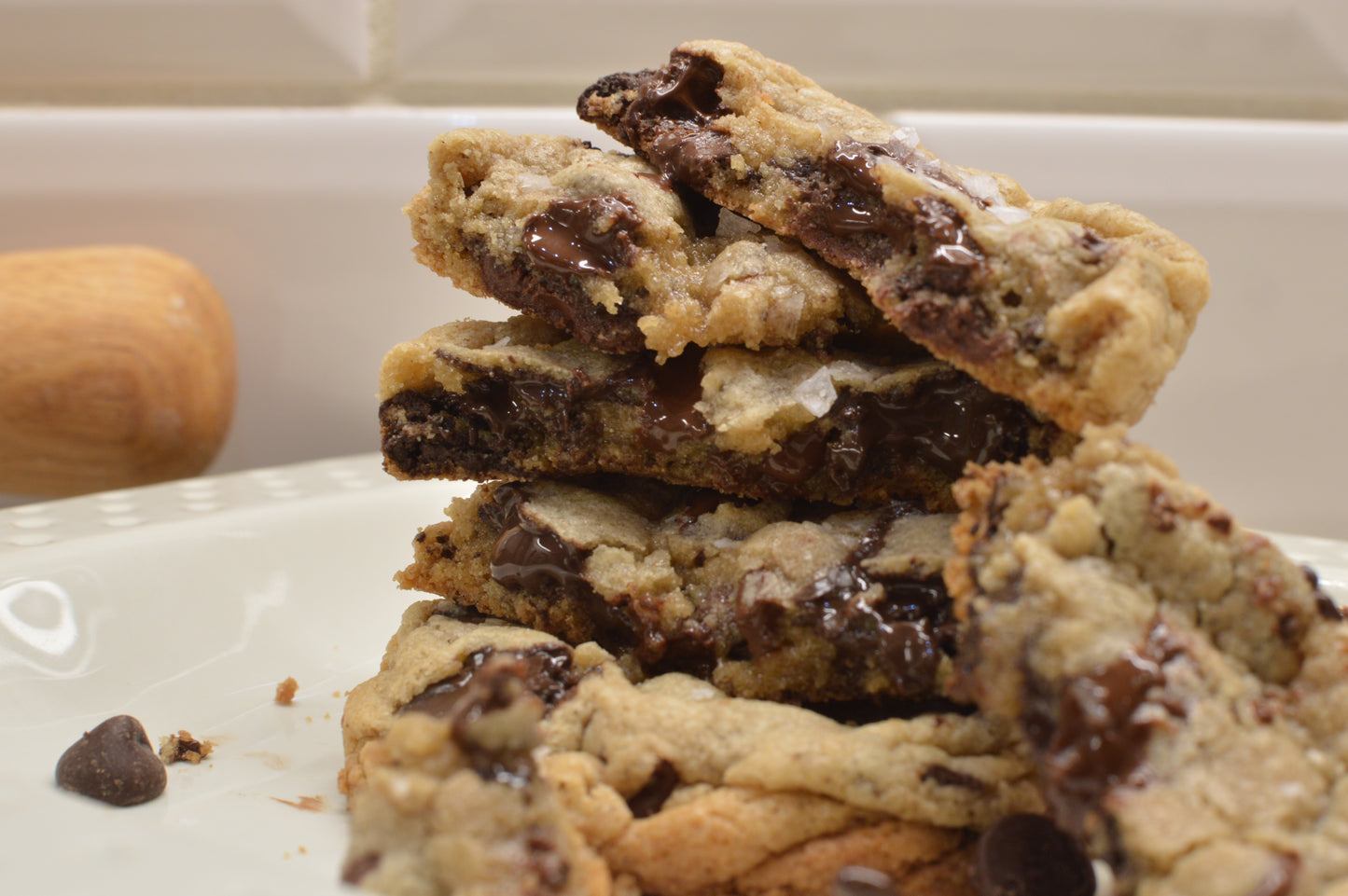 Brown Butter Chocolate Chip Cookies *Gluten Sensitive* (1 Dozen)