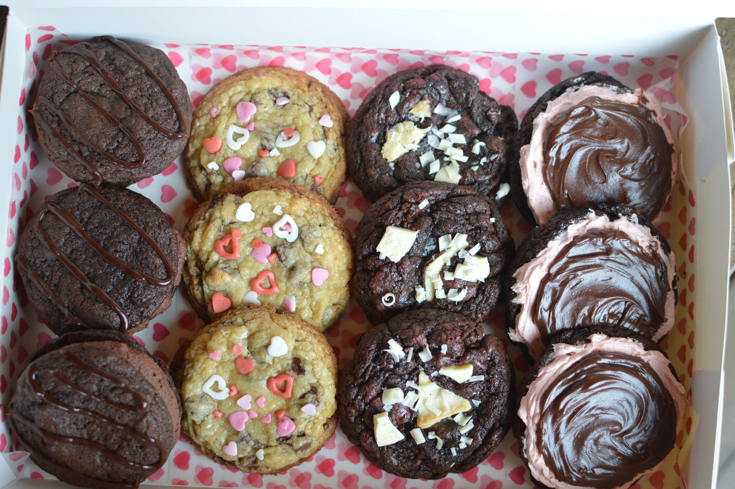 Valentine's Day Cookie Box (1 Dozen)