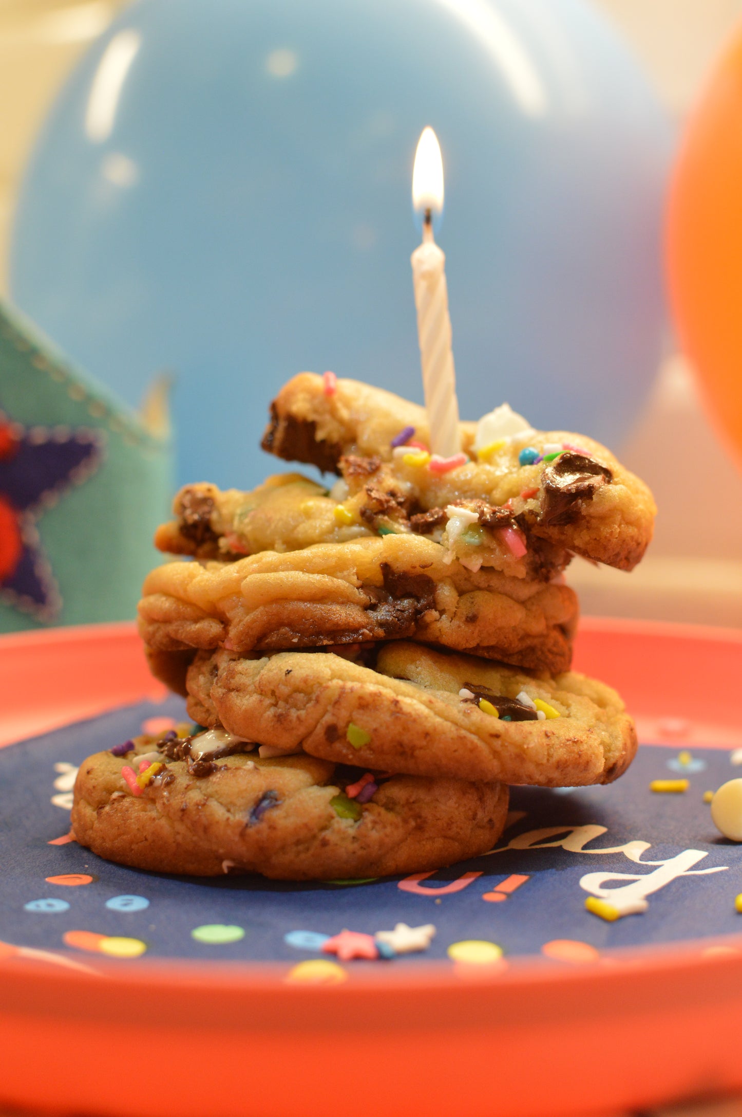 Birthday Cake Chocolate Chip Cookie (1 Dozen)