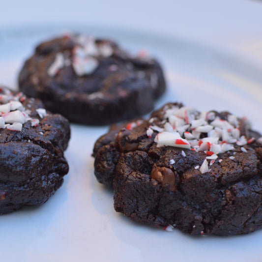 Double Chocolate Peppermint Cookie (1 Dozen)