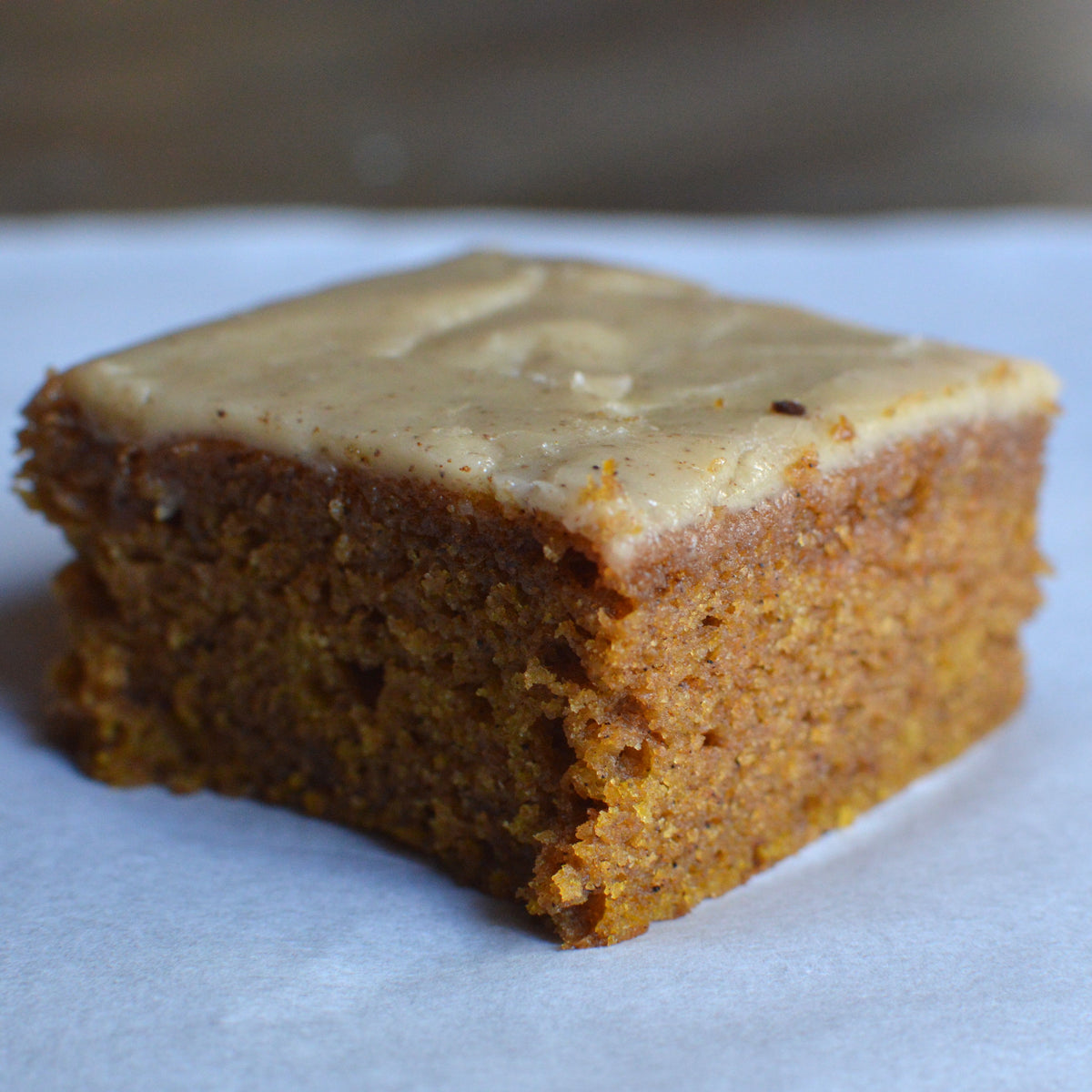 Pumpkin Cake with Brown Butter Glaze (8x in 8x)